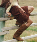 RIVIERA BOOT -- TOBACCO SUEDE