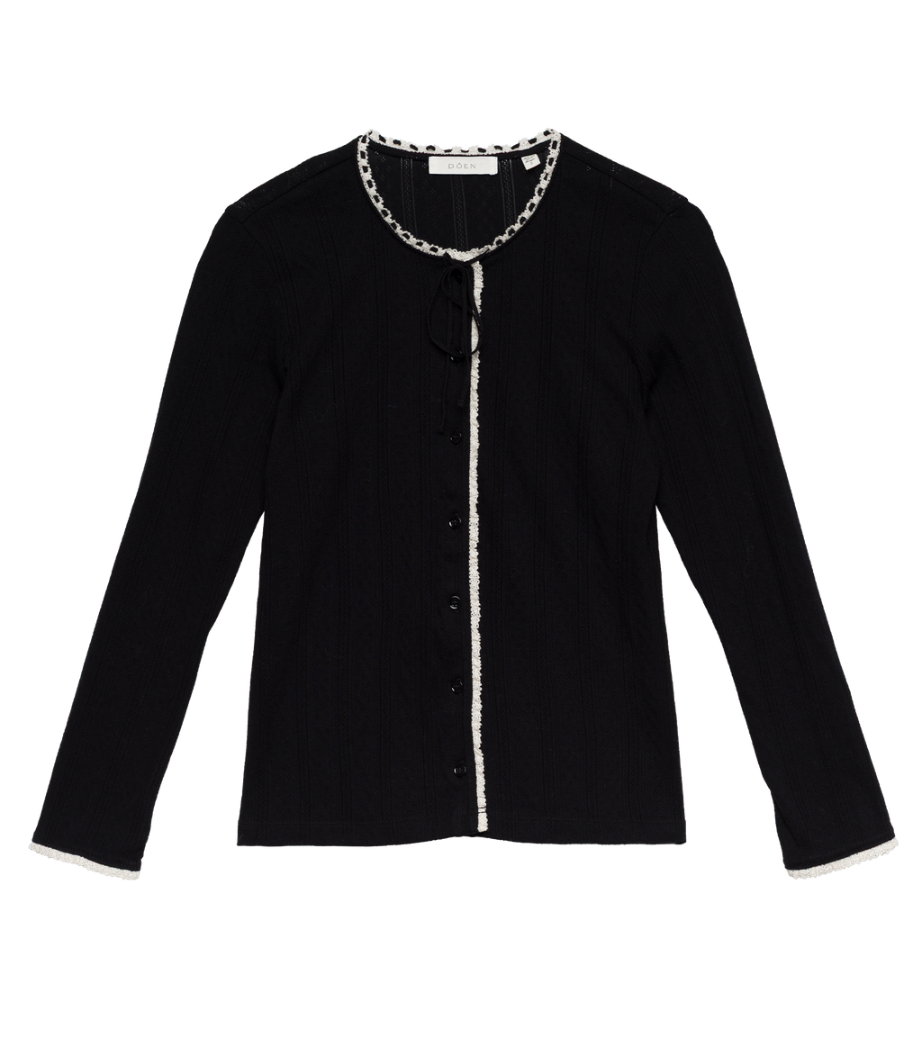 ALEXANDRIA TEE -- BLACK