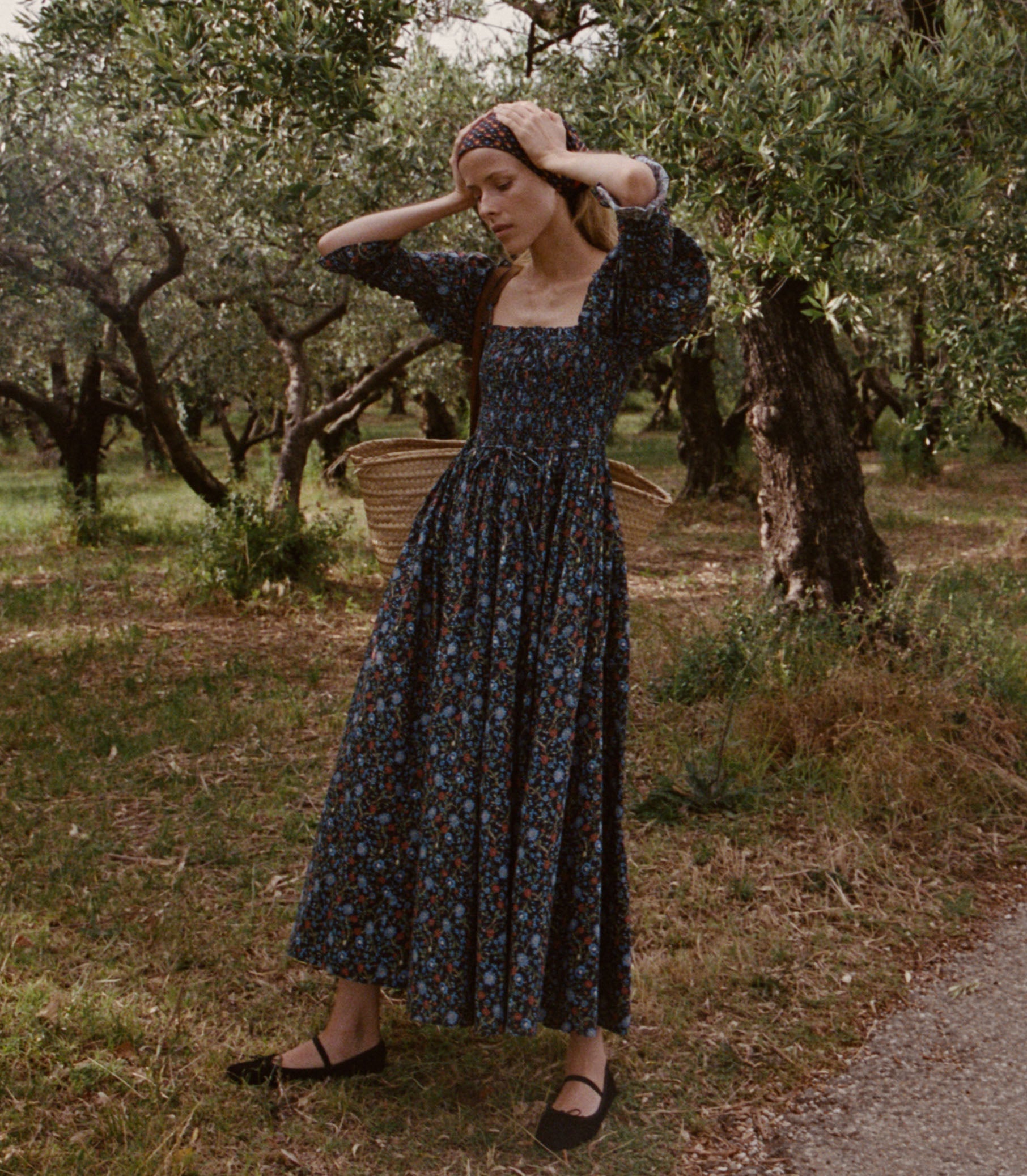 BIJOU DRESS -- NOIR PRAIRIE DE MONTAGNE