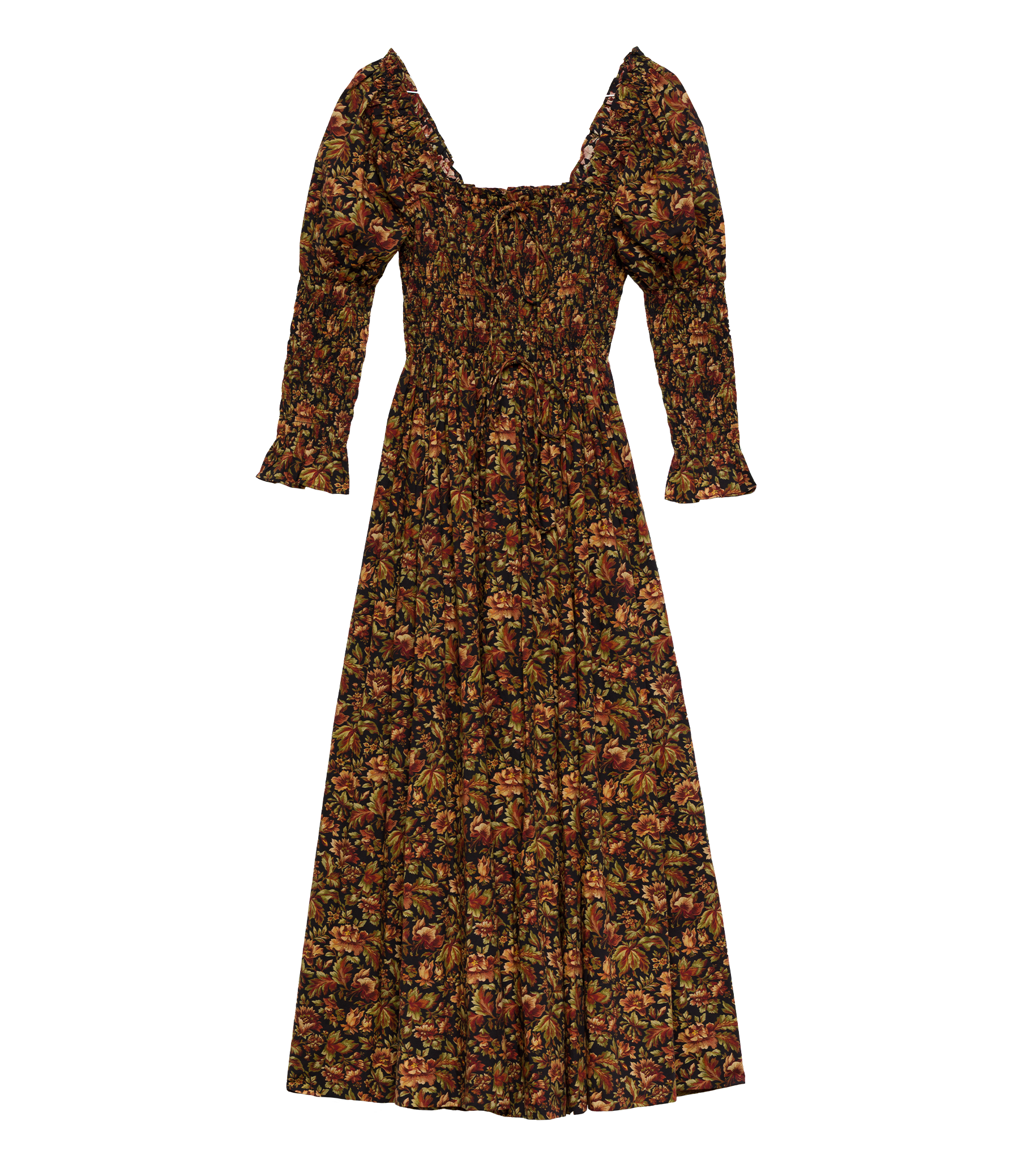 BIJOU DRESS -- NOIR RÊVE DES JARDINS