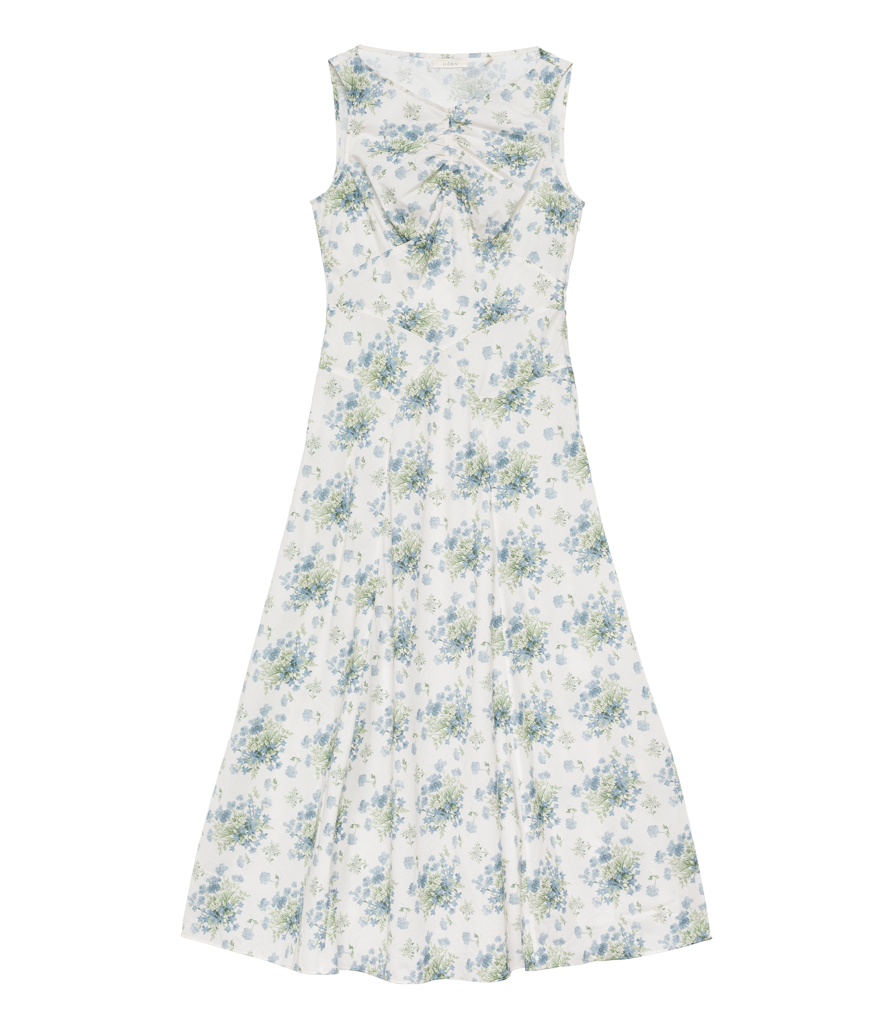 BRUNA DRESS -- CRÈME LANTANA FLORAL