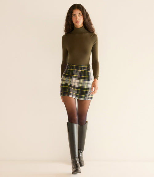 CHIERI SKIRT -- MACGRAW PLAID