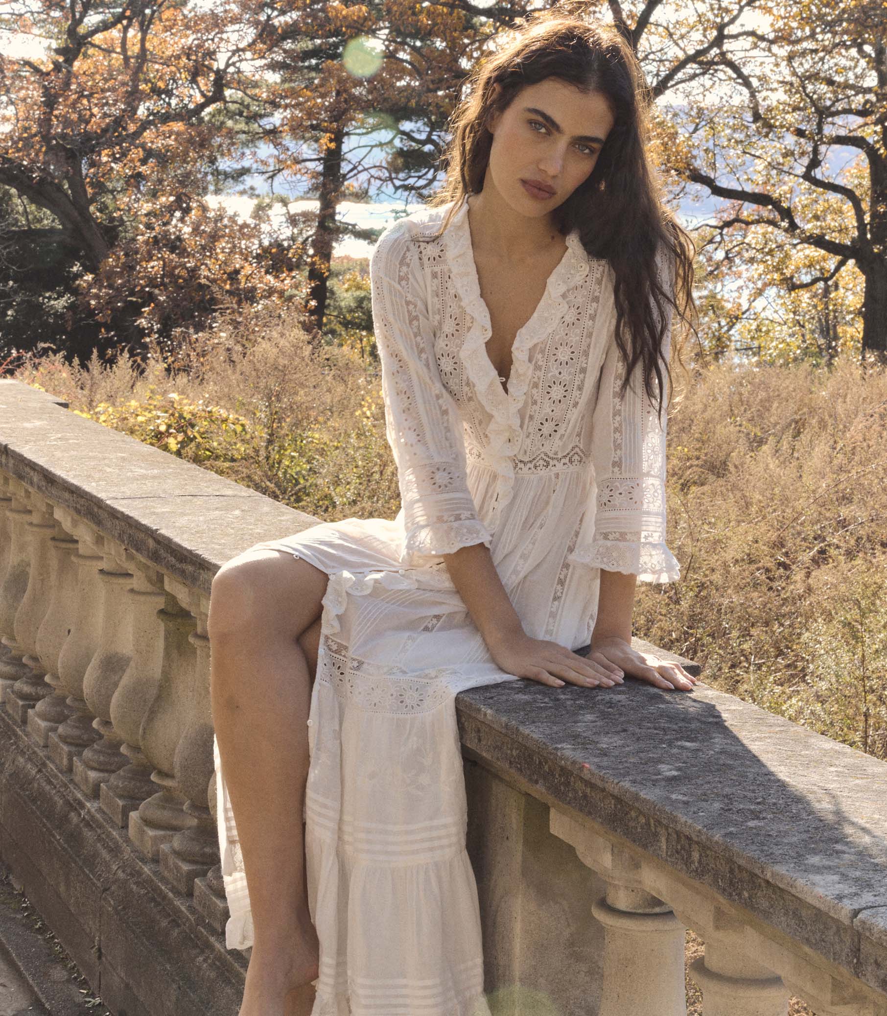 CLEMENCIA DRESS -- SALT