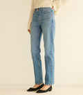 DIANA MID RISE JEAN -- MARVILLE WASH