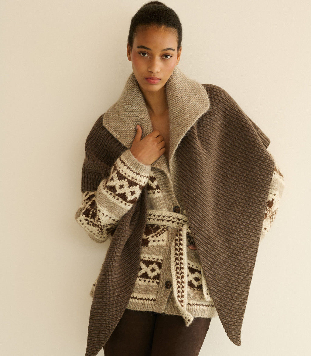 HALE CARDIGAN -- RAINER JACQUARD
