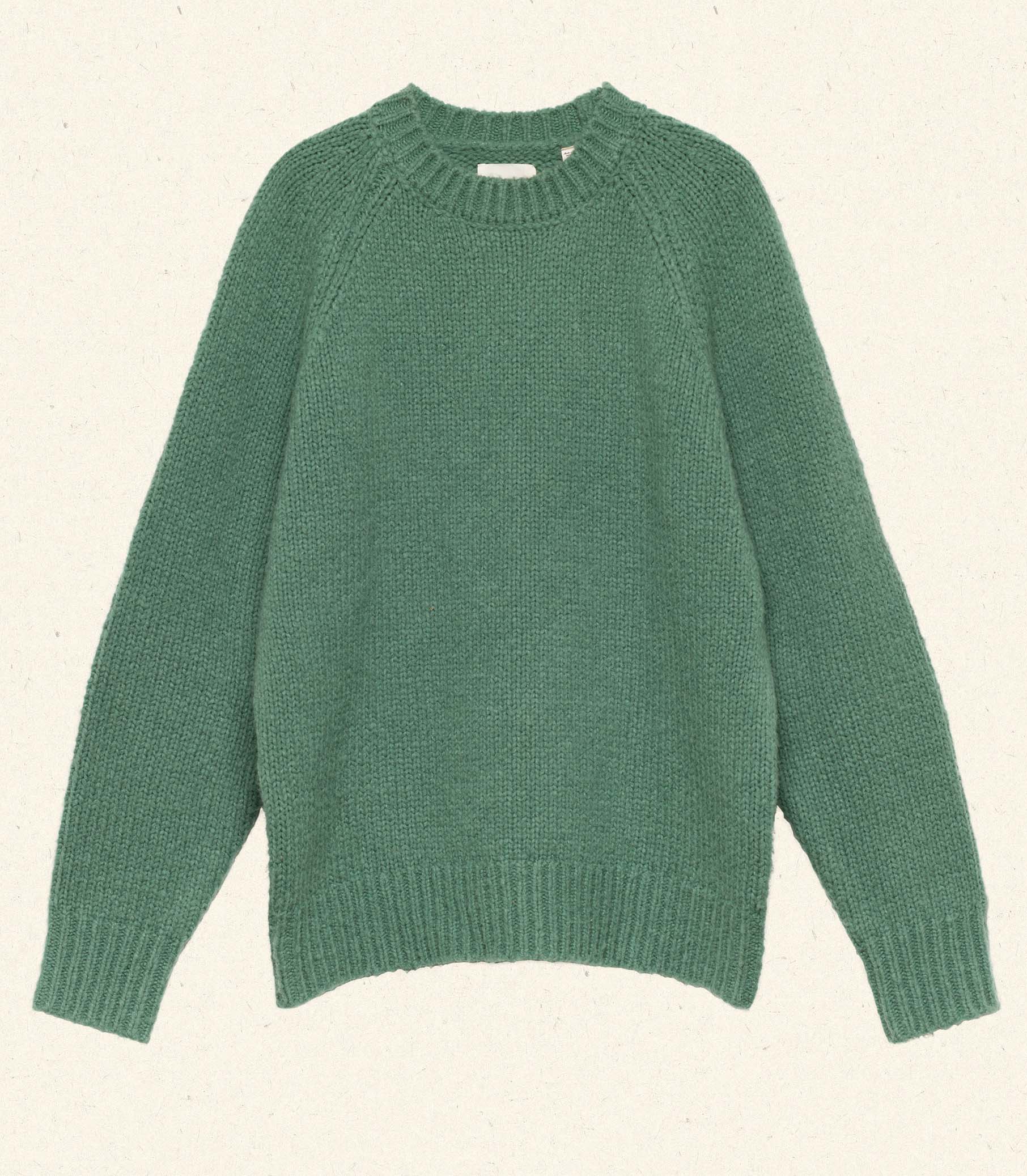 IVA SWEATER -- VALLEY GREEN