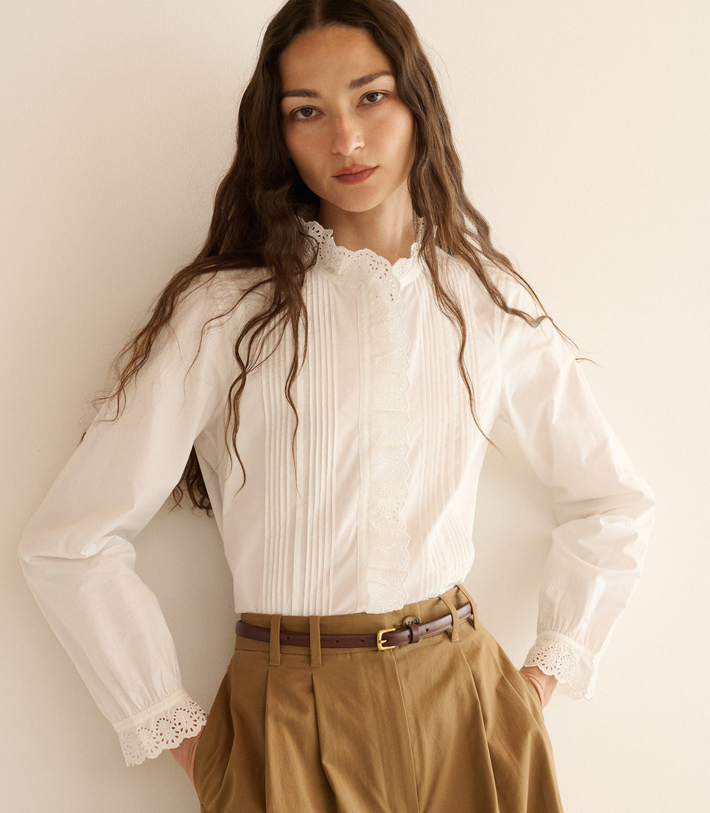 LEANDRA TOP -- SALT