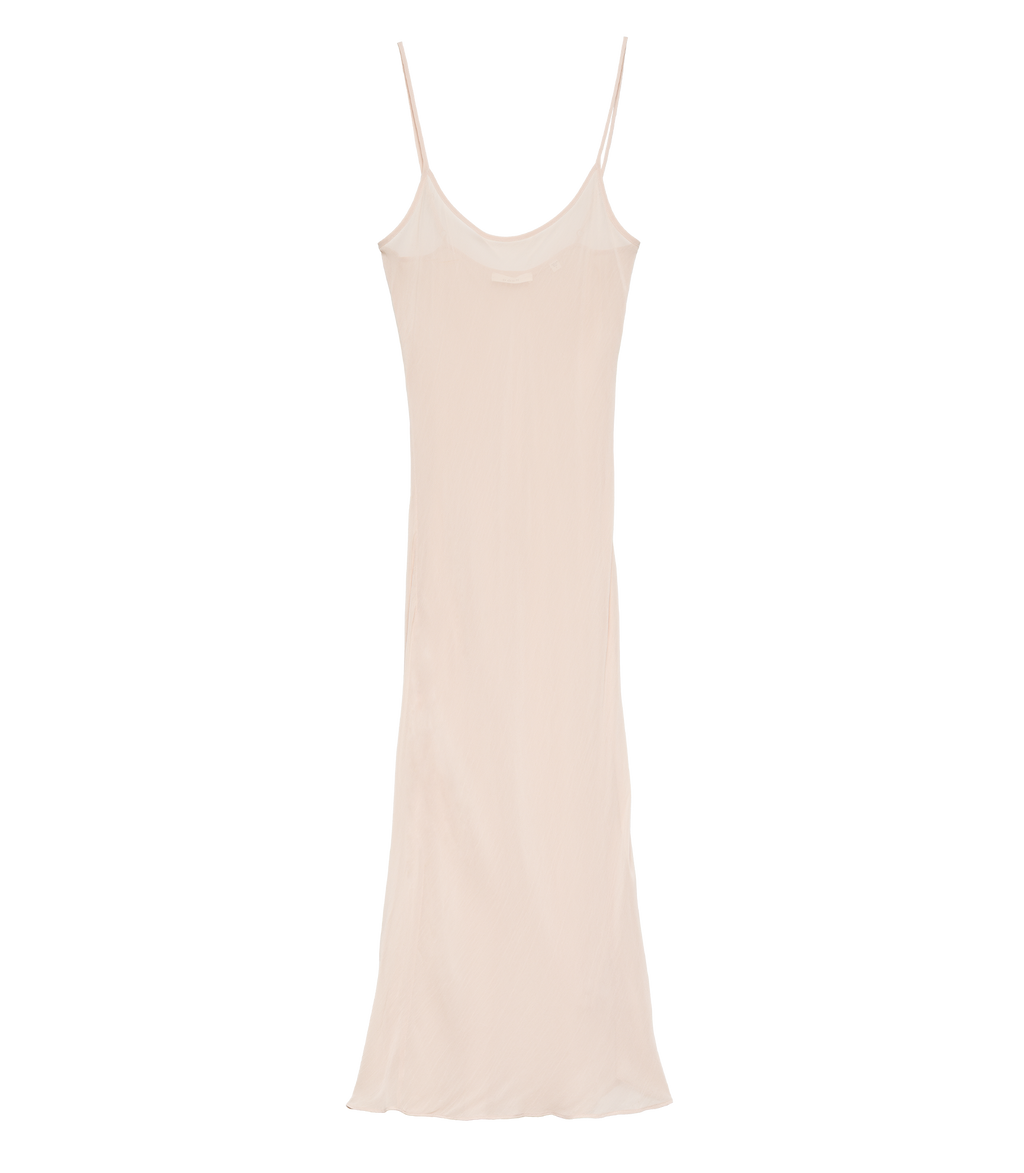 LONG SCOOP NECK SLIP -- CONCH