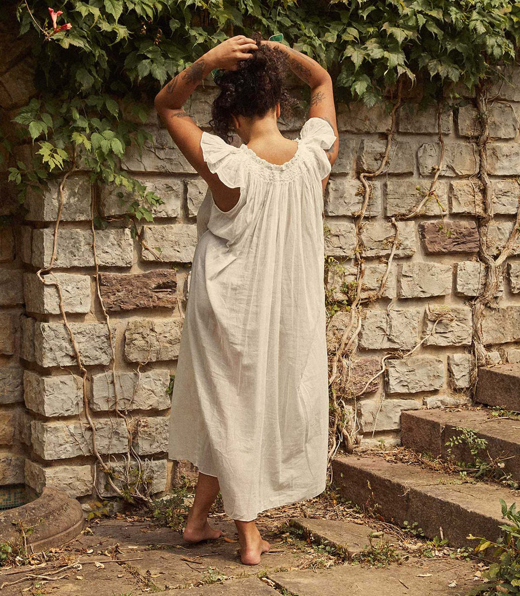 LOVISA NIGHTGOWN -- SALT