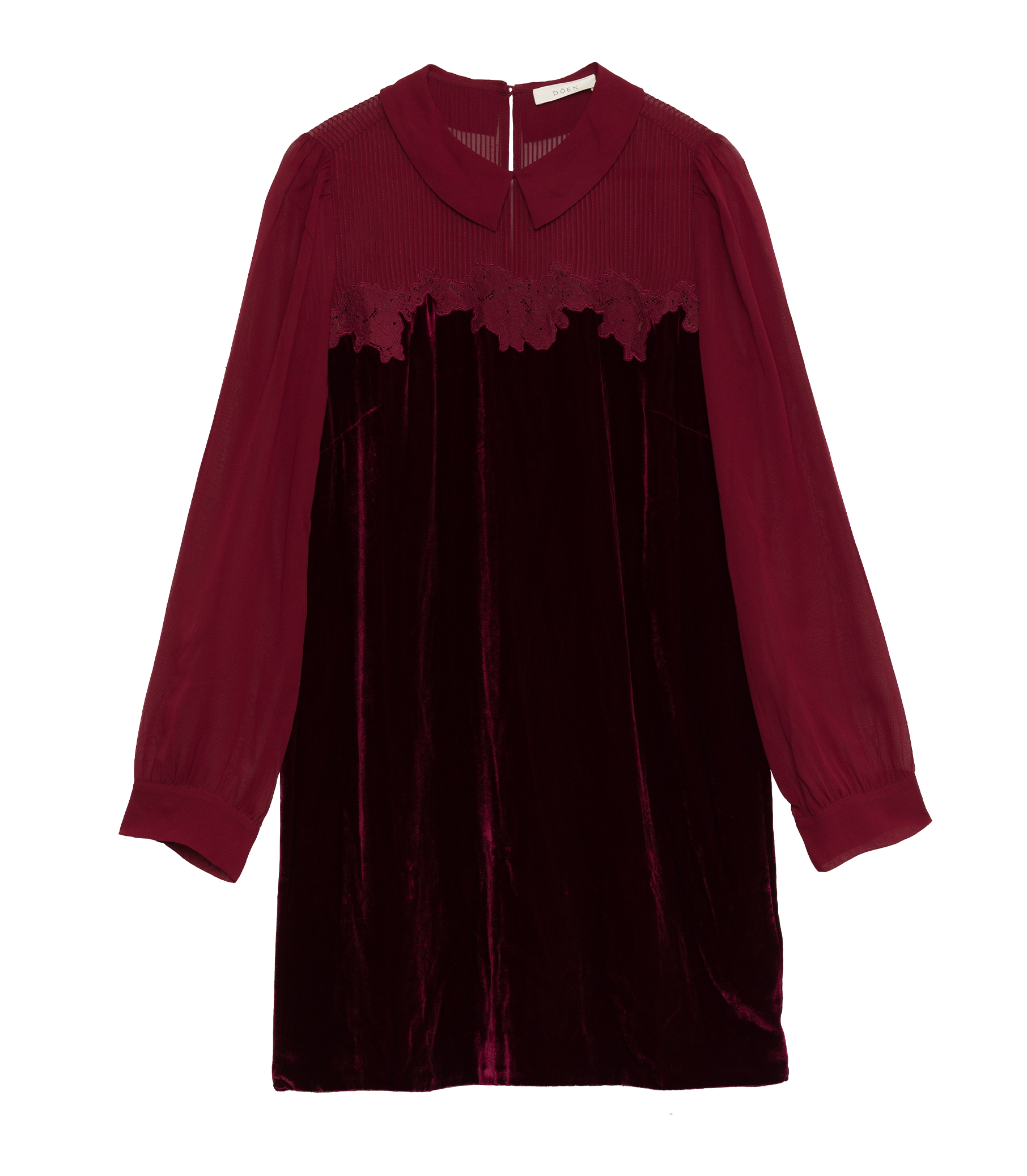 MADELYNNE DRESS -- VINO ROSSO