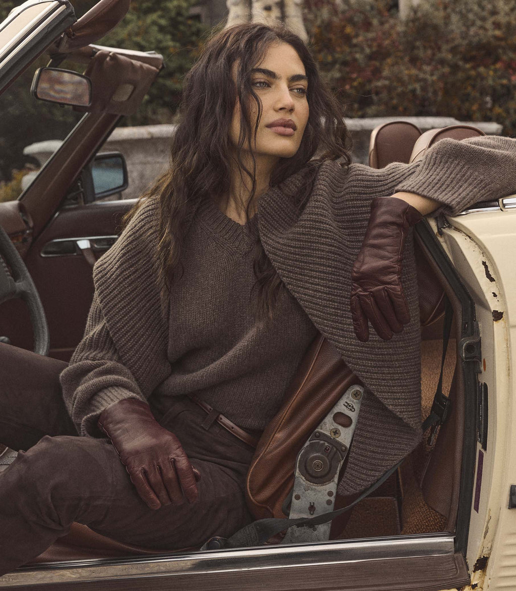 RHINE GLOVES -- CORK LEATHER