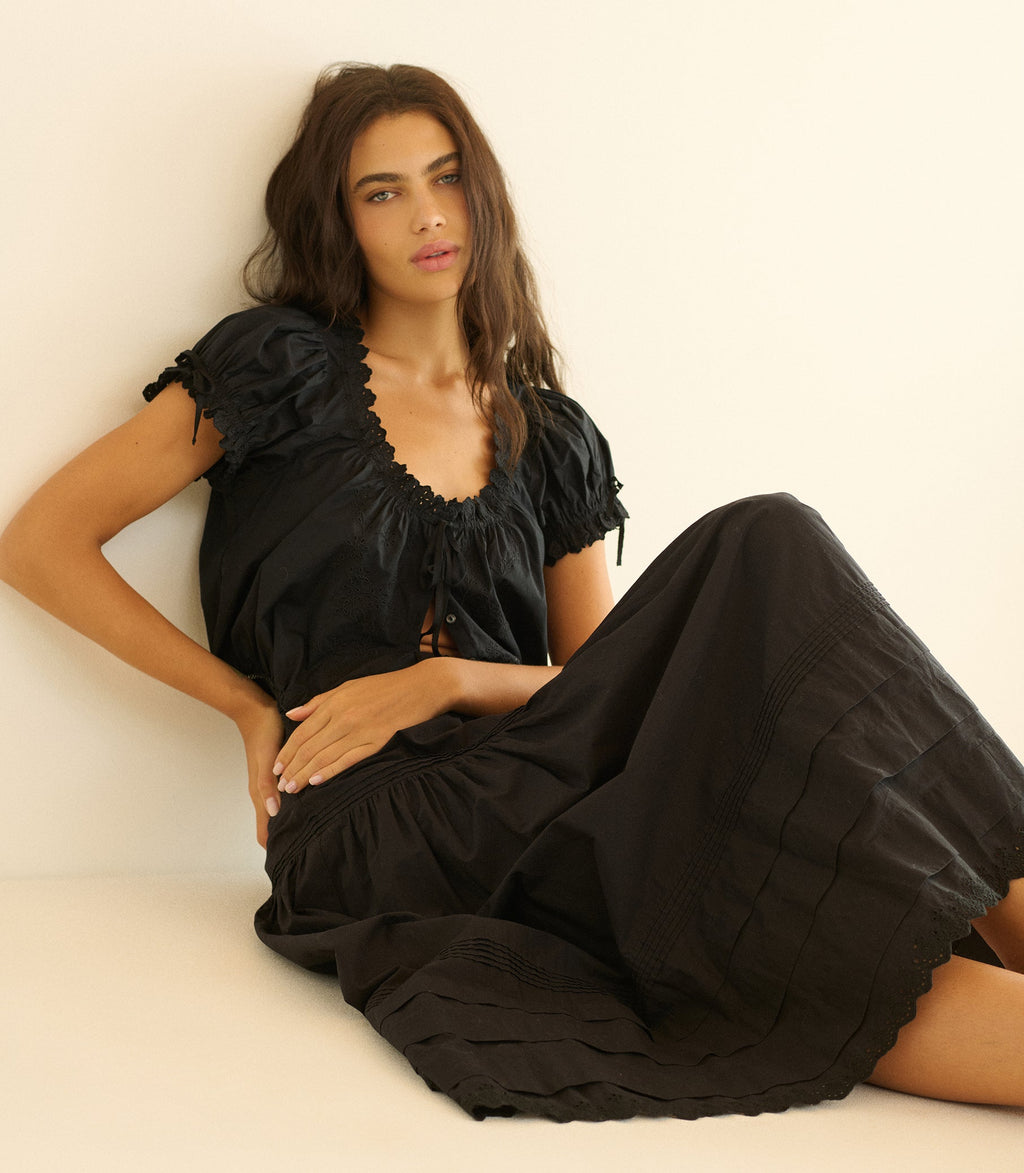 NERA TOP -- BLACK