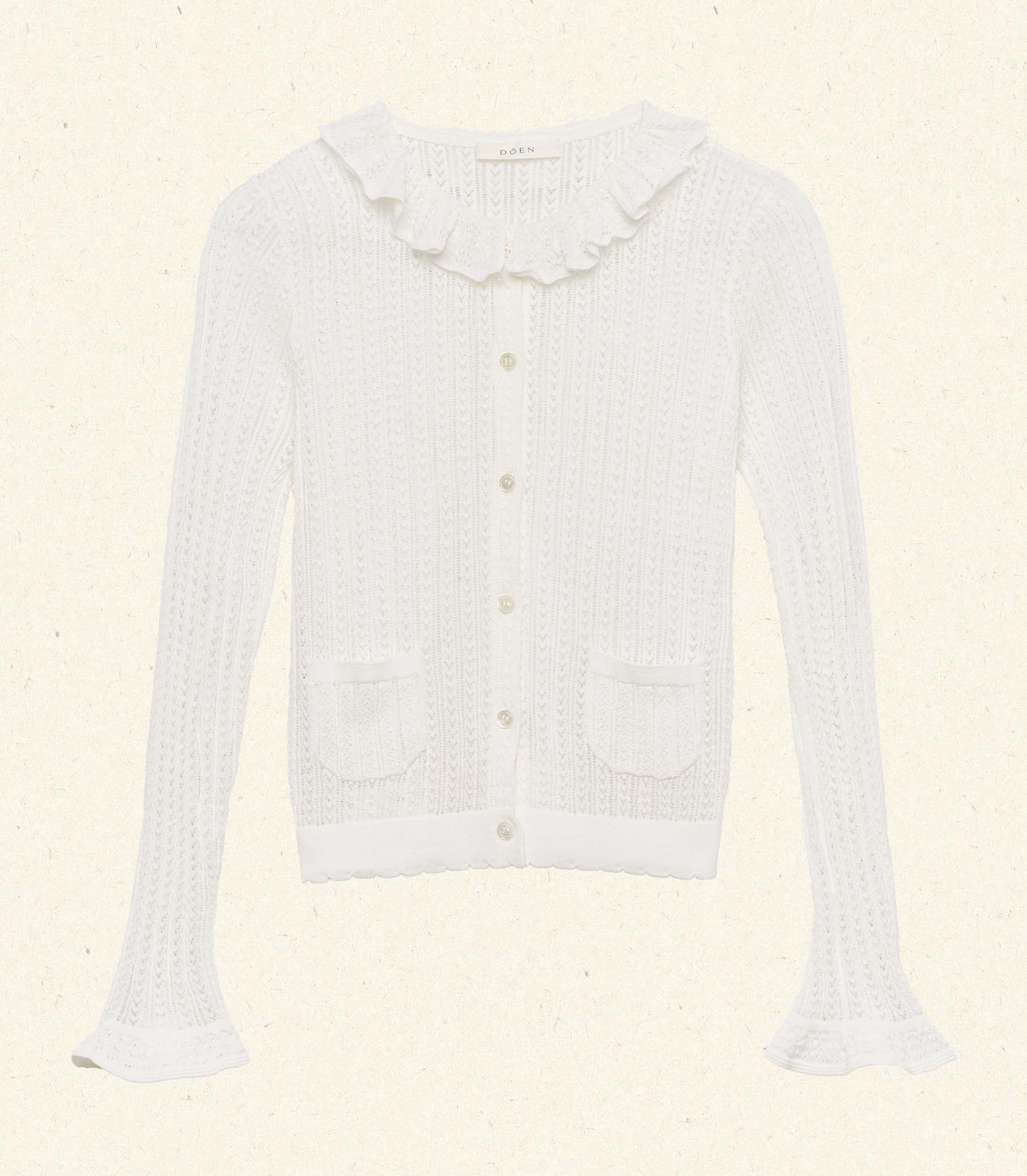 ODILLE CARDIGAN -- SALT