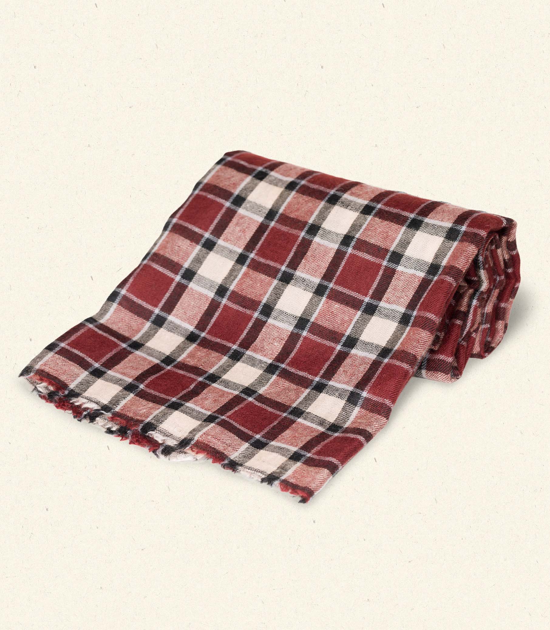 PASHMINA SCARF -- NORFOLK PLAID