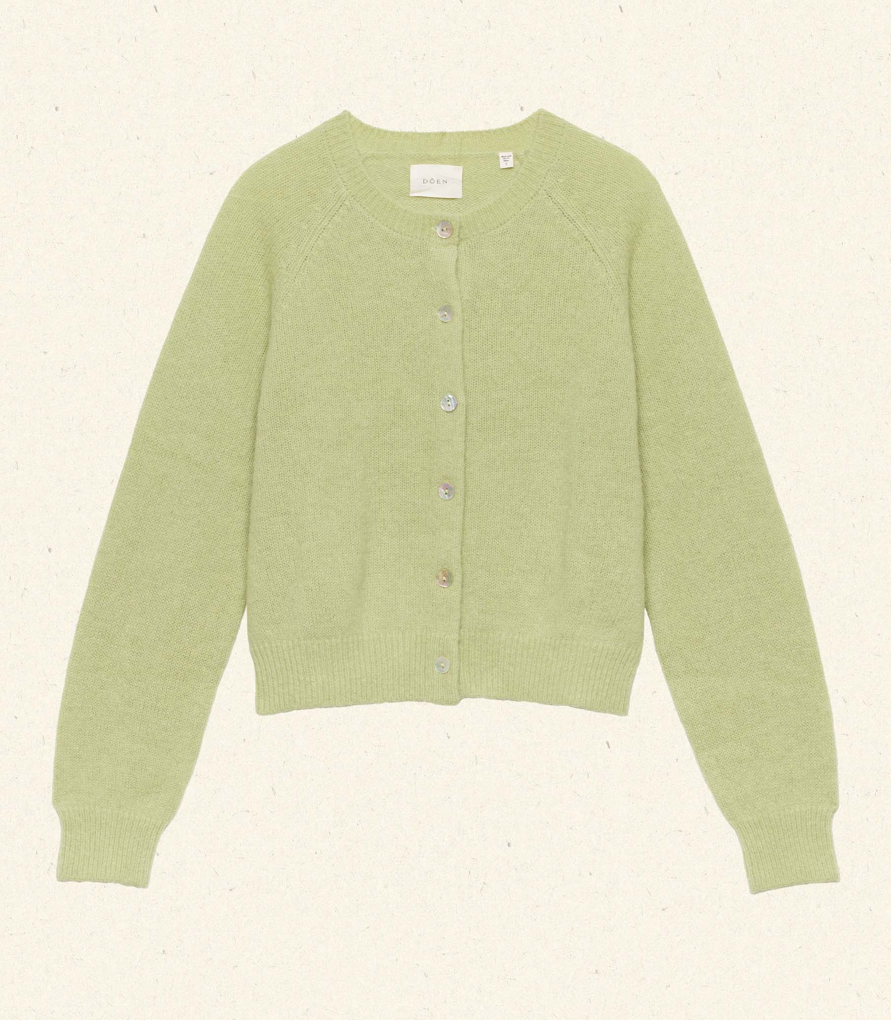 PETRA CARDIGAN -- FERNWOOD GREEN