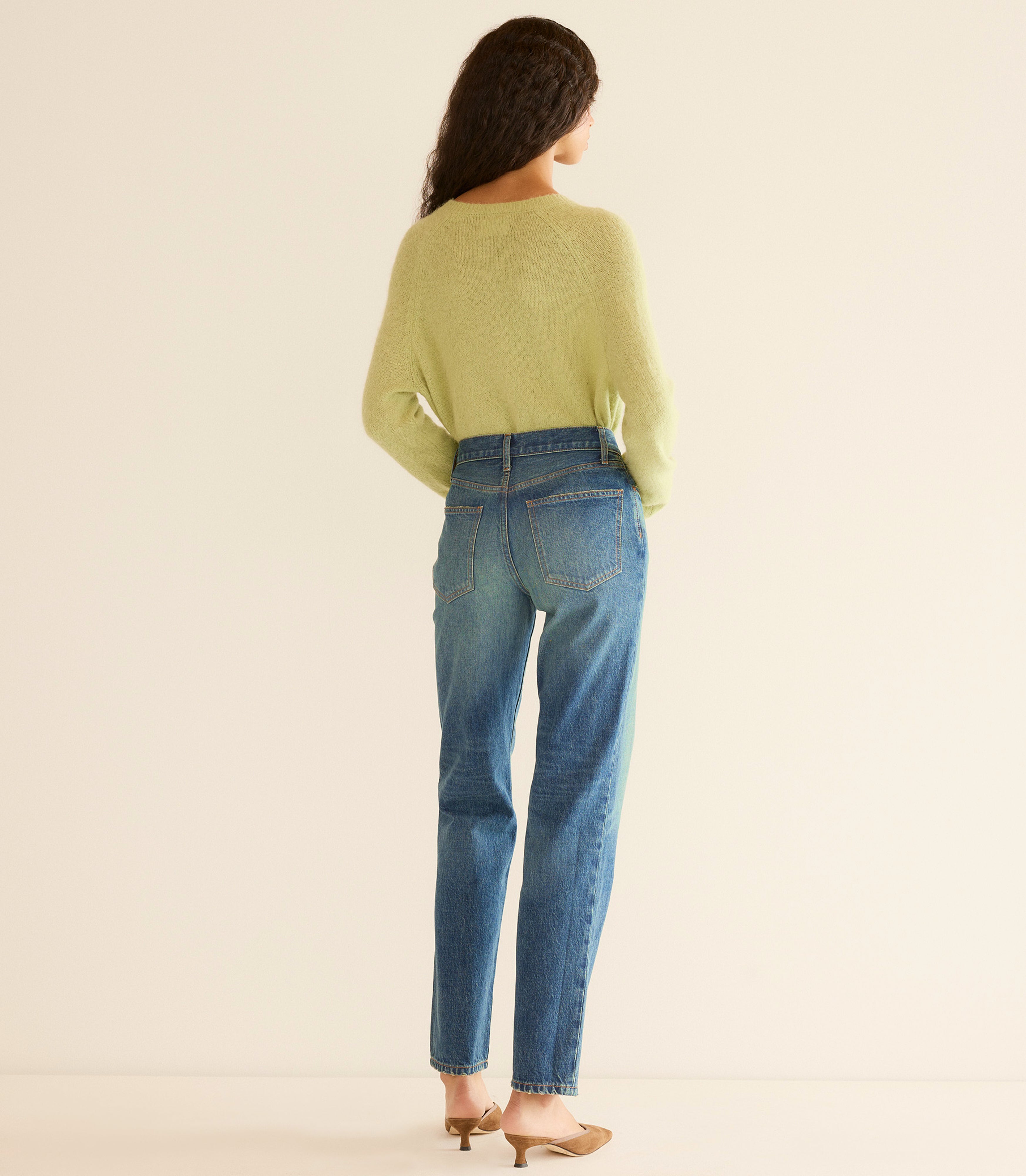 PETRA CARDIGAN -- FERNWOOD GREEN