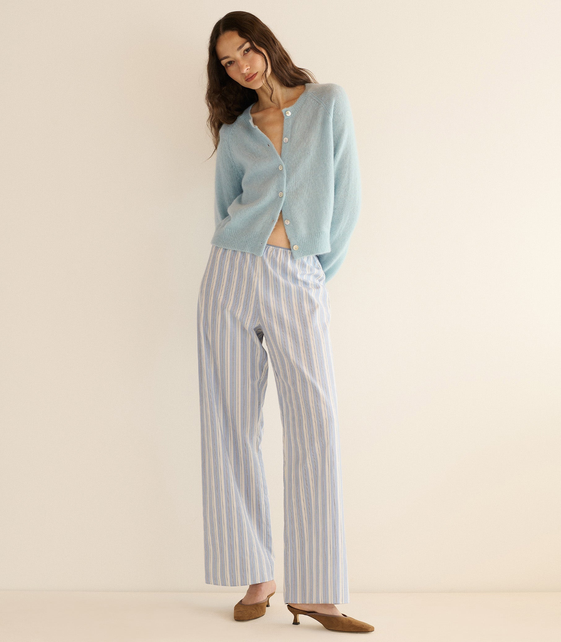 LAVONA PANT -- LOIRET STRIPE