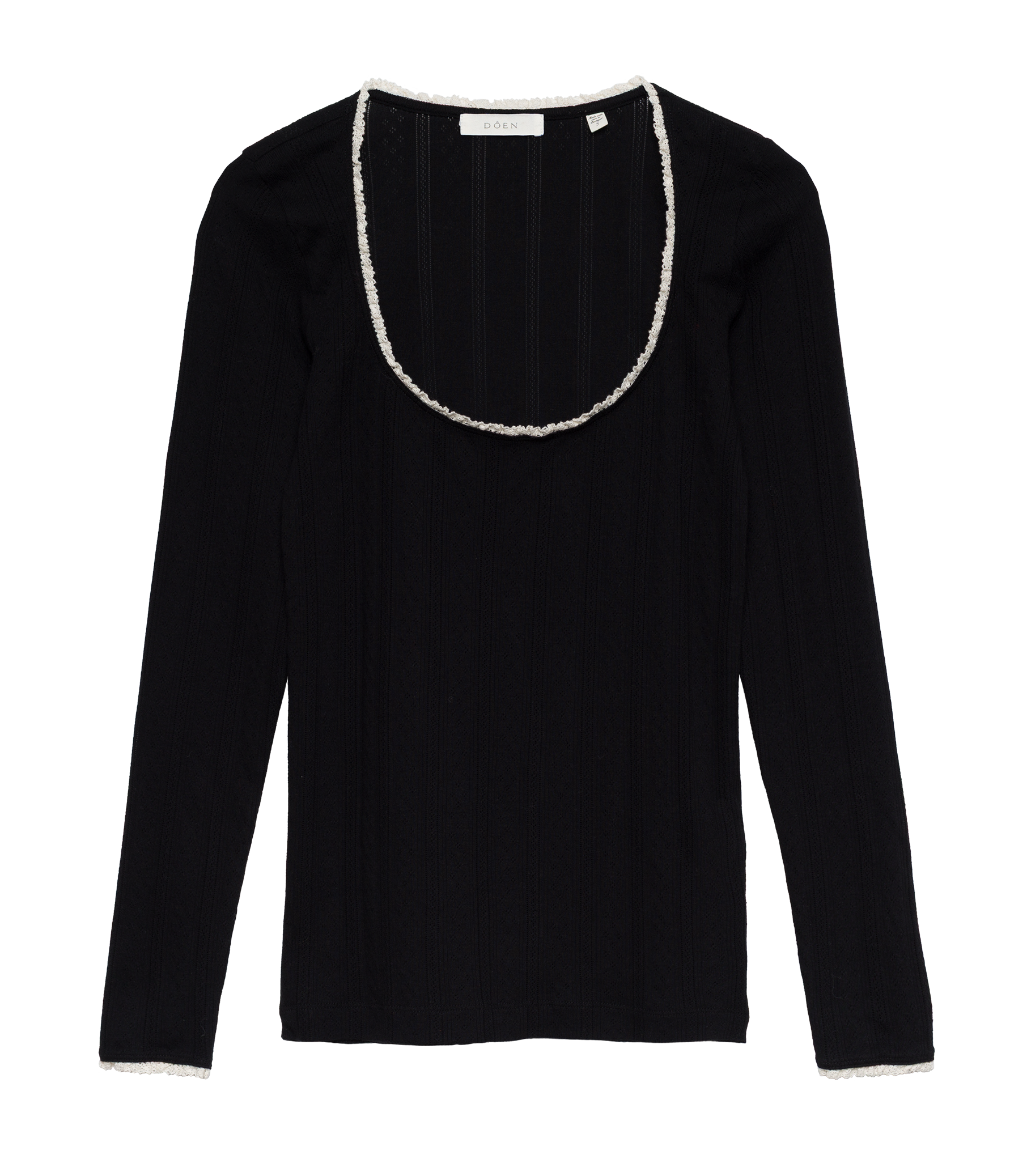 ROMY TEE -- BLACK