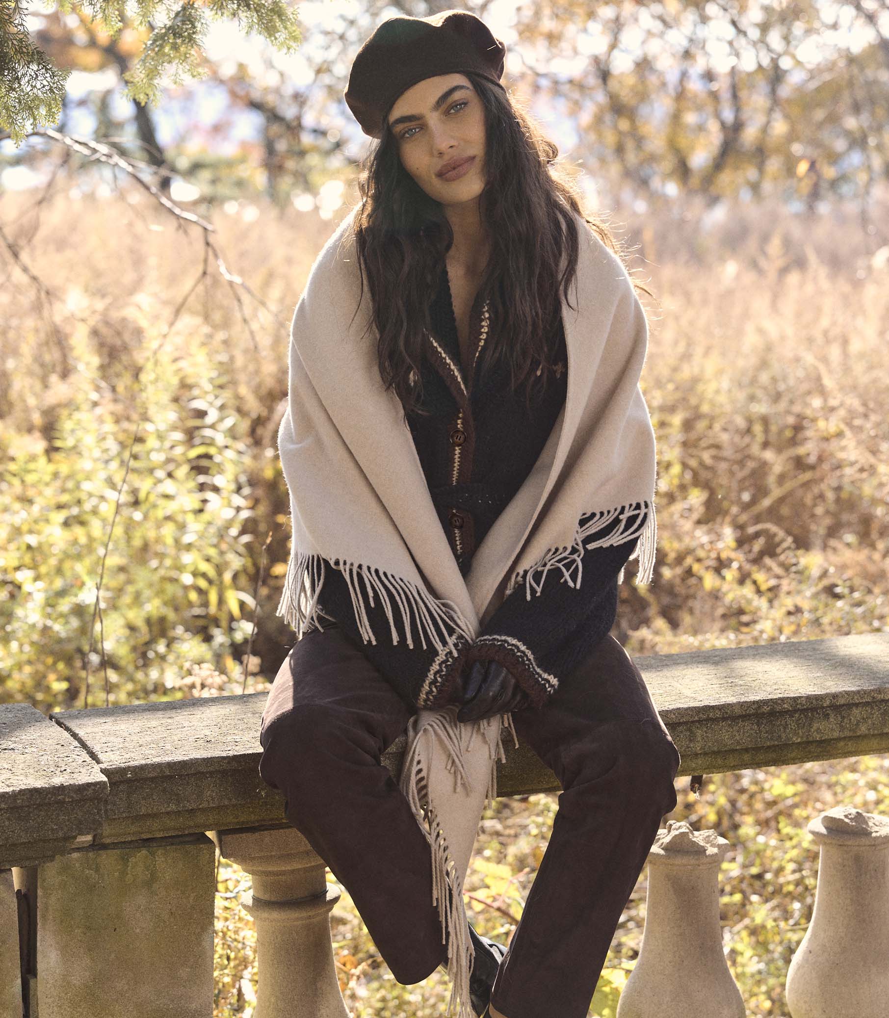 ROUEN PASHMINA -- CREAM
