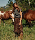 SASKIA SKIRT -- CORNWALL PLAID