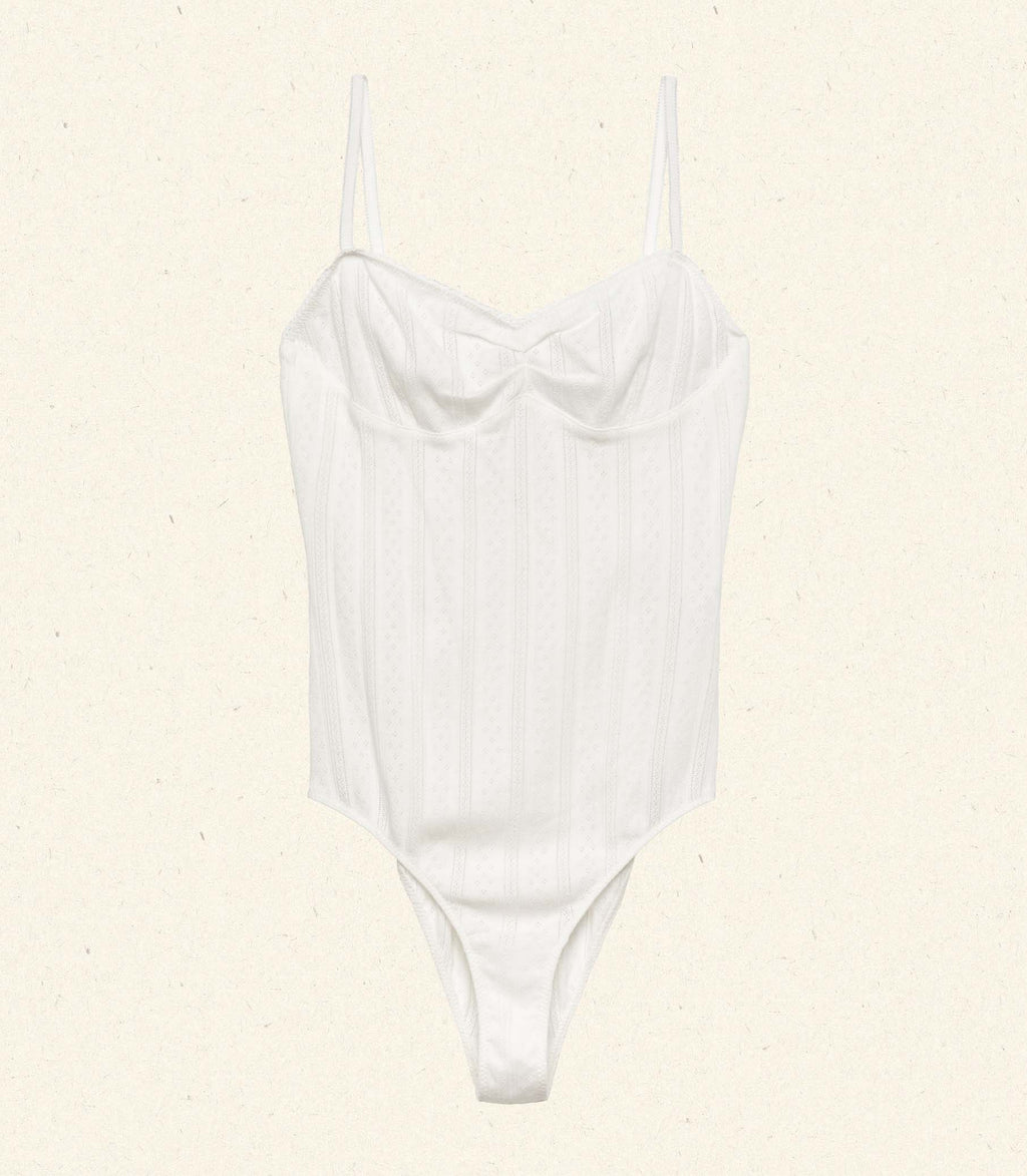SIGRID BODYSUIT -- SALT