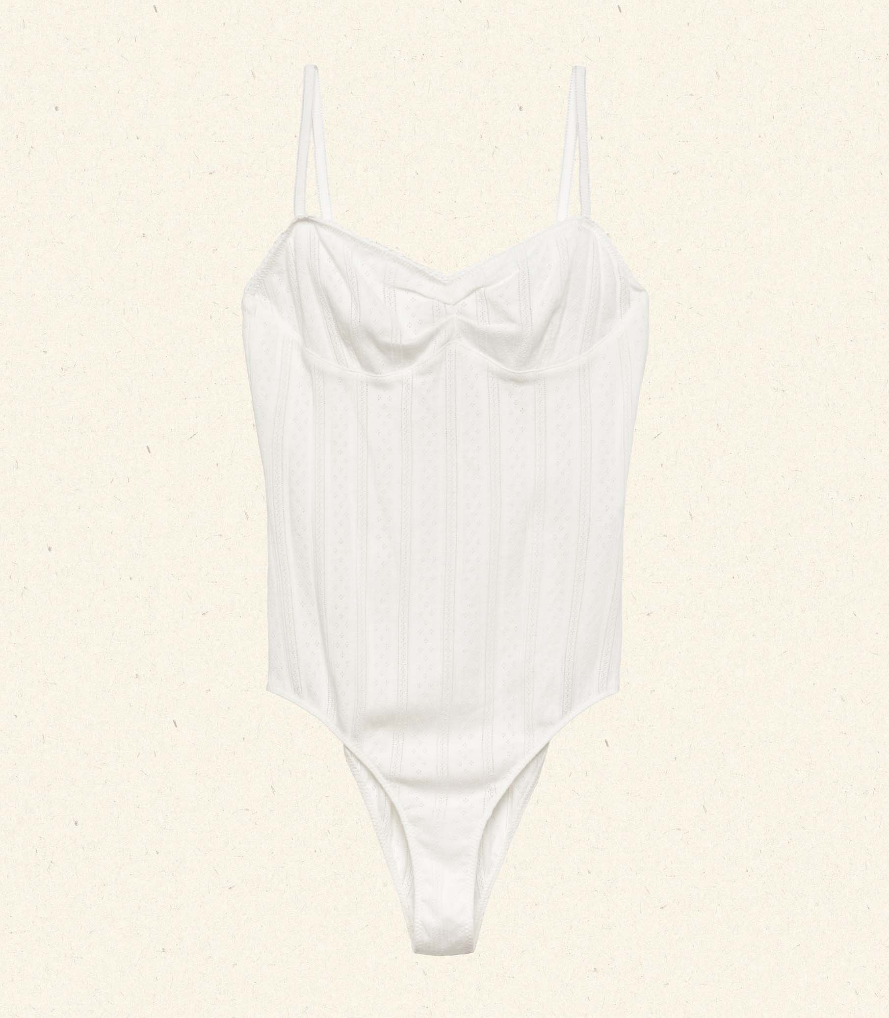 SIGRID BODYSUIT -- SALT
