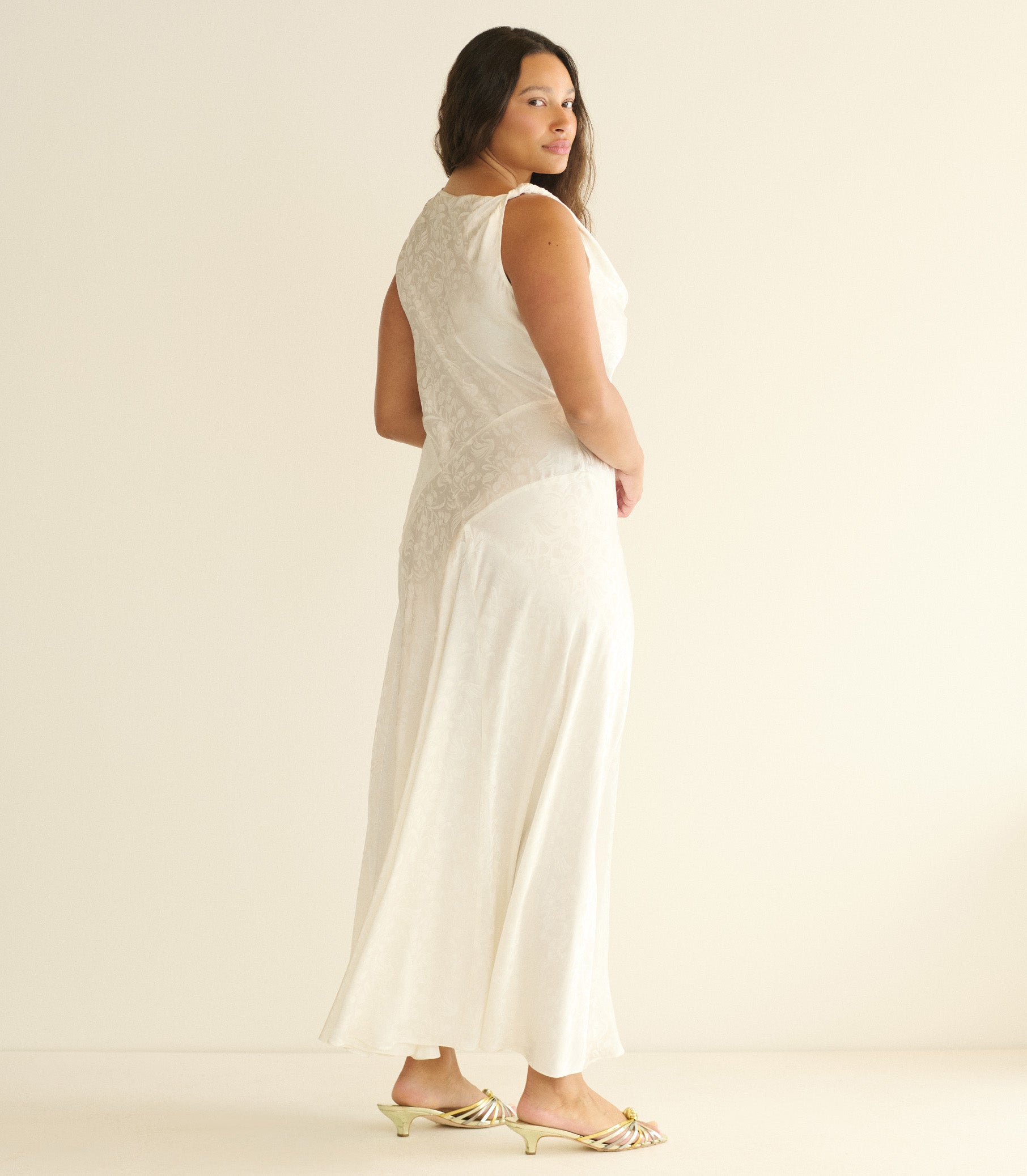 SOLENA DRESS -- SALT