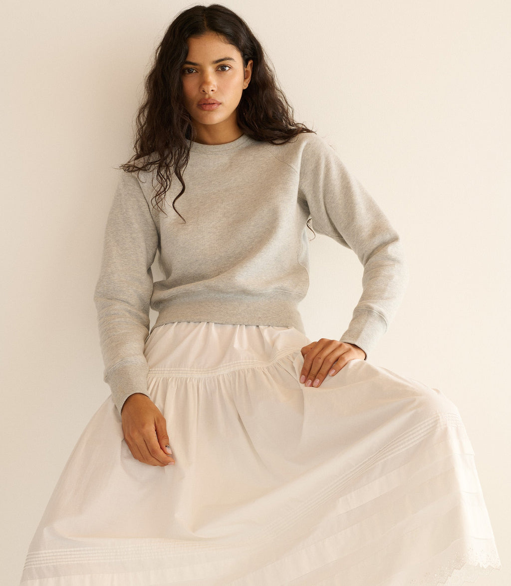 VELMA SWEATSHIRT -- HEATHER GREY